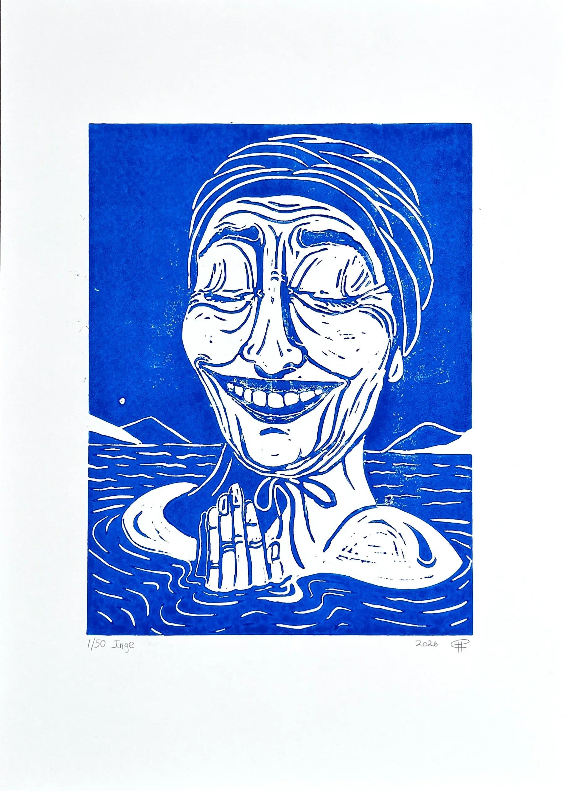 Inge – art print by Camilla Holm