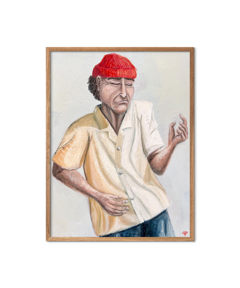 Egon – kunstplakat af Camilla Holm