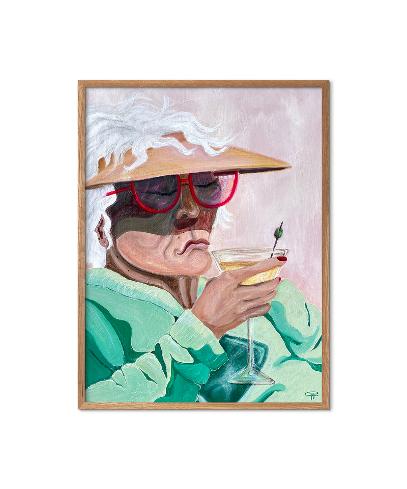 Jytte – kunstplakat af Camilla Holm