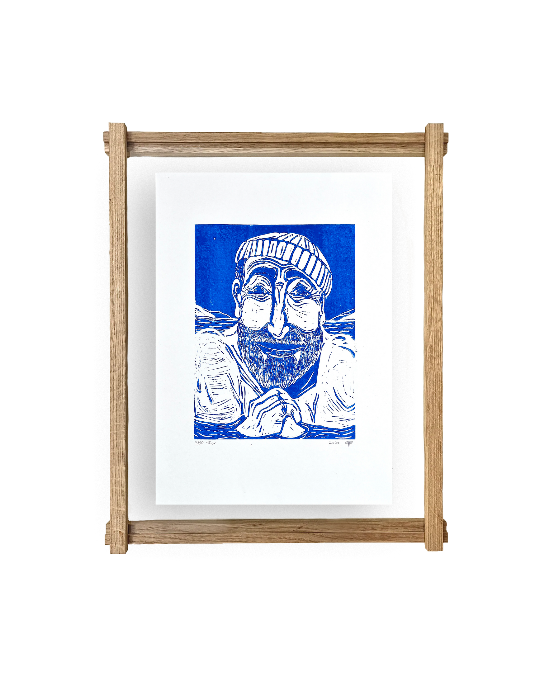 Thor – kunstplakat af Camilla Holm