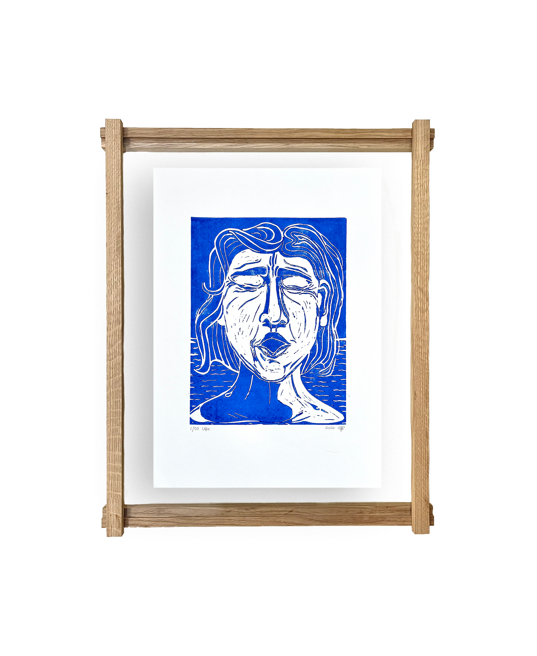 Uffe – kunstplakat af Camilla Holm