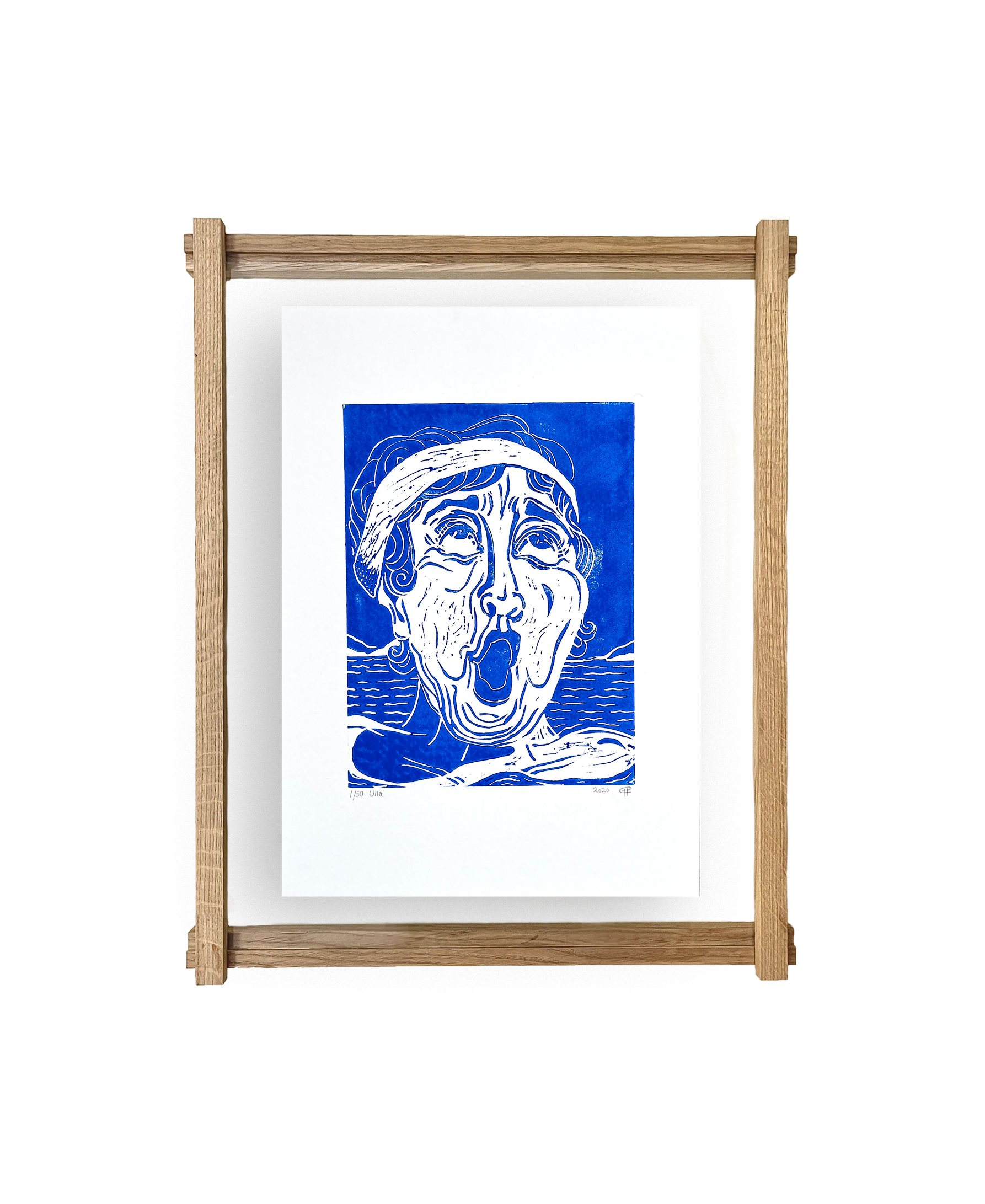 Ulla – kunstplakat af Camilla Holm
